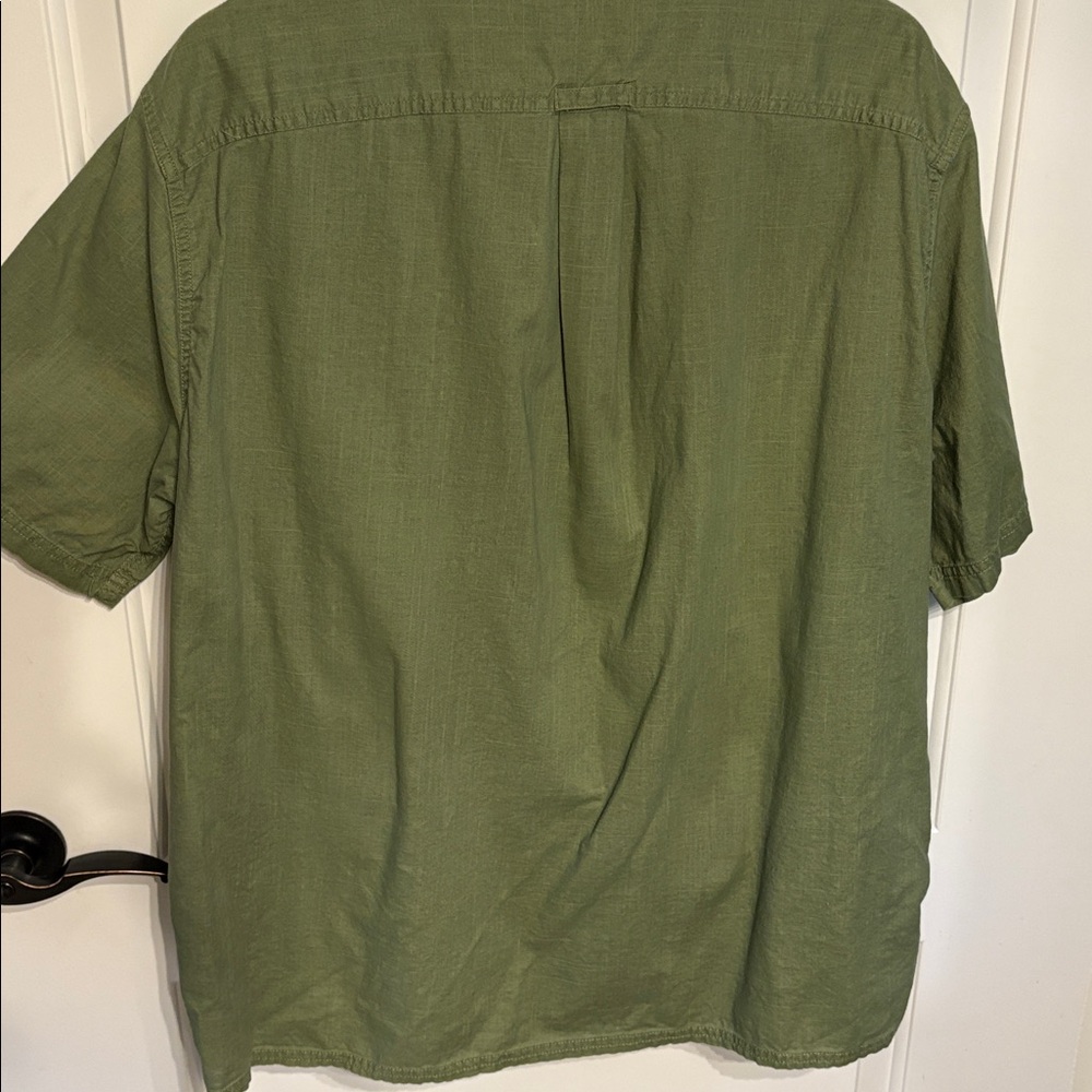 Croft & Barrow Olive Button-Up Shirt - Picture 5 of 5